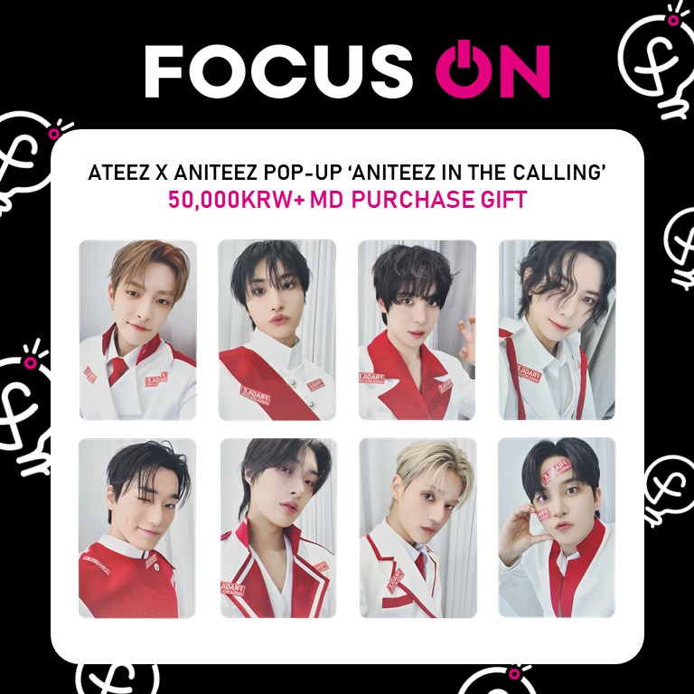 ATEEZ X ANITEEZ POP-UP ANITEEZ IN THE CALLING OFFICIAL MERCH
