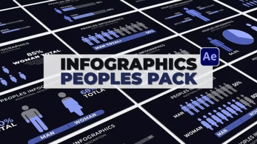 Videohive - Infographics People - 51886316