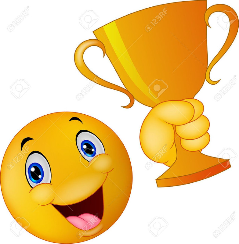 34099878-bonne-smiley-dessin-animé-émoticône-tenue-trophée