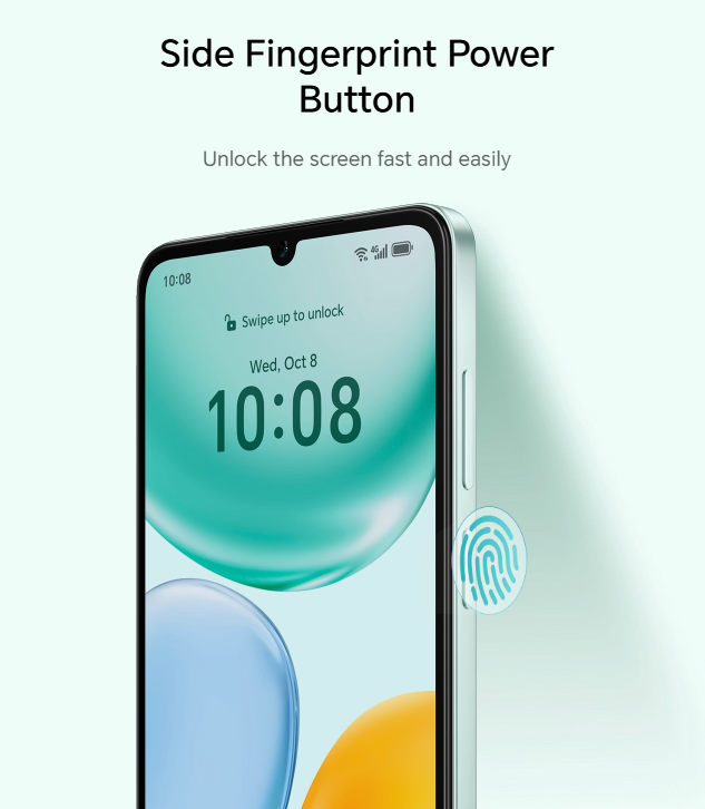 Side Fingerprint Unlock
