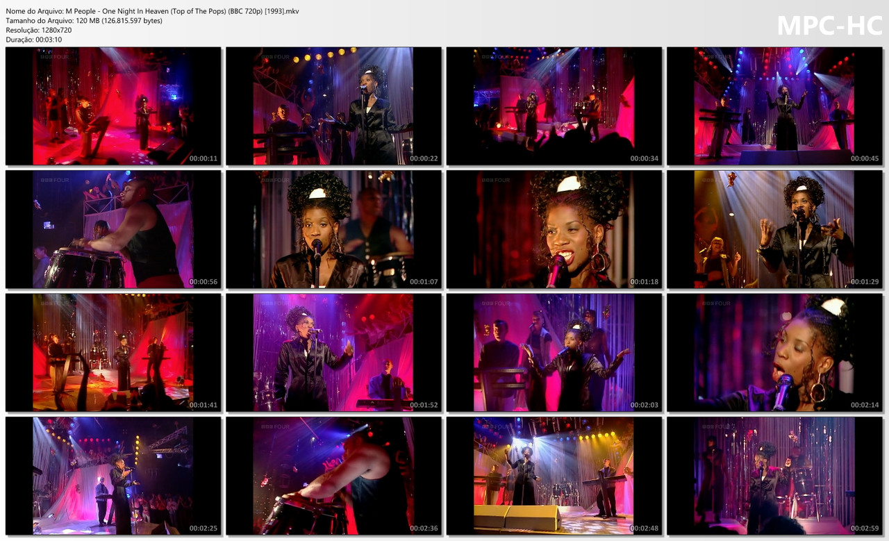 M People - One Night In Heaven (Top of The Pops) (BBC HD 720p) [08.07.1993]