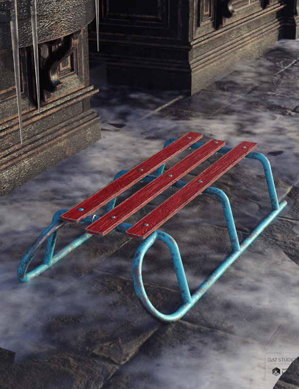 vintage sleds vol 1 00 main daz3d