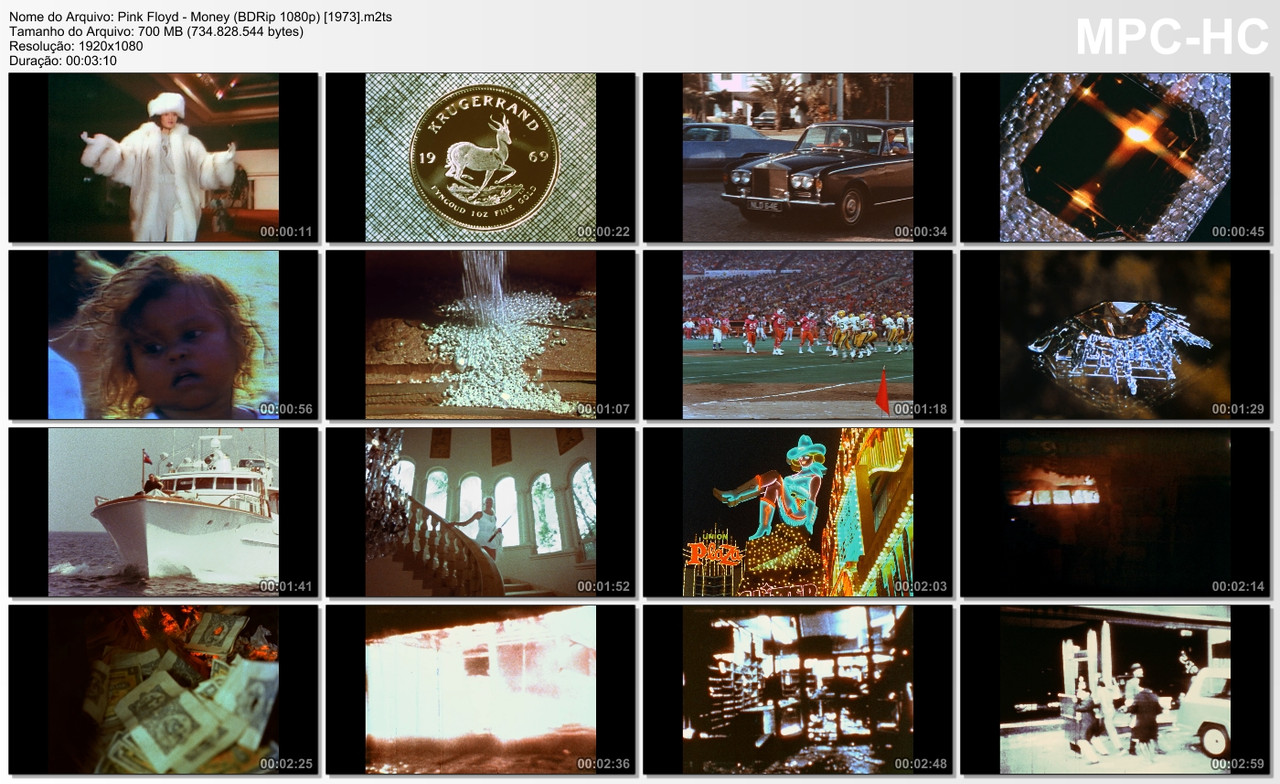 Pink Floyd - Money (BDRip 1080p) [1973]