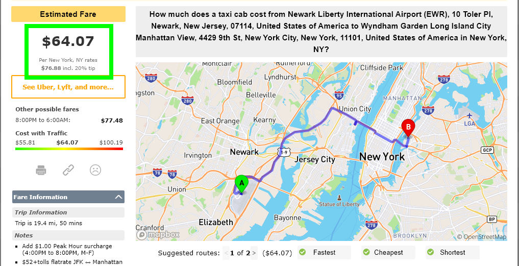 Civitatis - Limo NYC: traslado aeropuerto Newark a Manhattan ✈️ Foro Nueva York y Noreste de USA