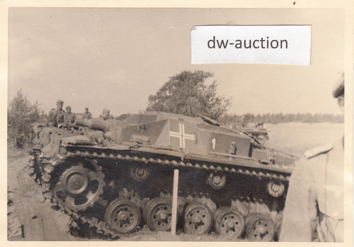 Sturmgeschütz mit Nummer 1