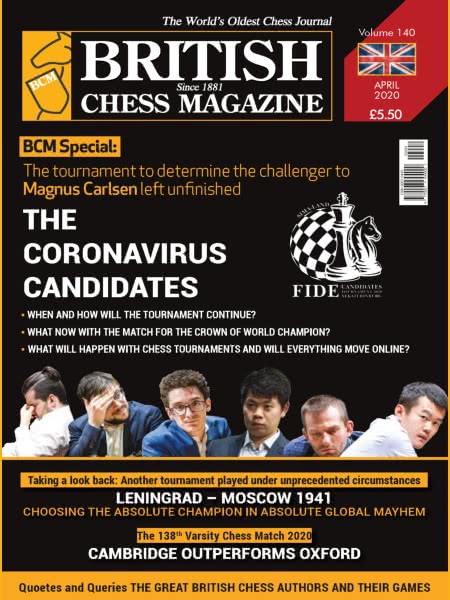 CHESS PERIODICALS :: British Chess Magazine Bcm-2020-04