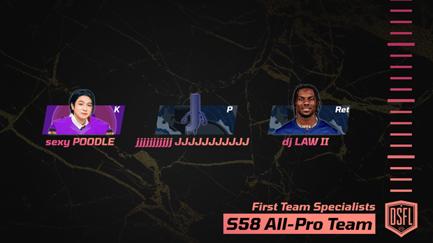 005 DSFL first team specialists
