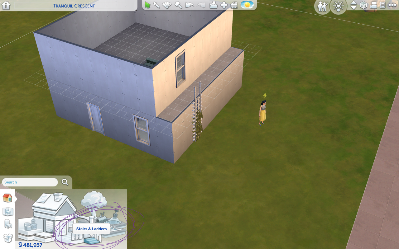 Using the climbable trellis Walkthrough and gallery download — The