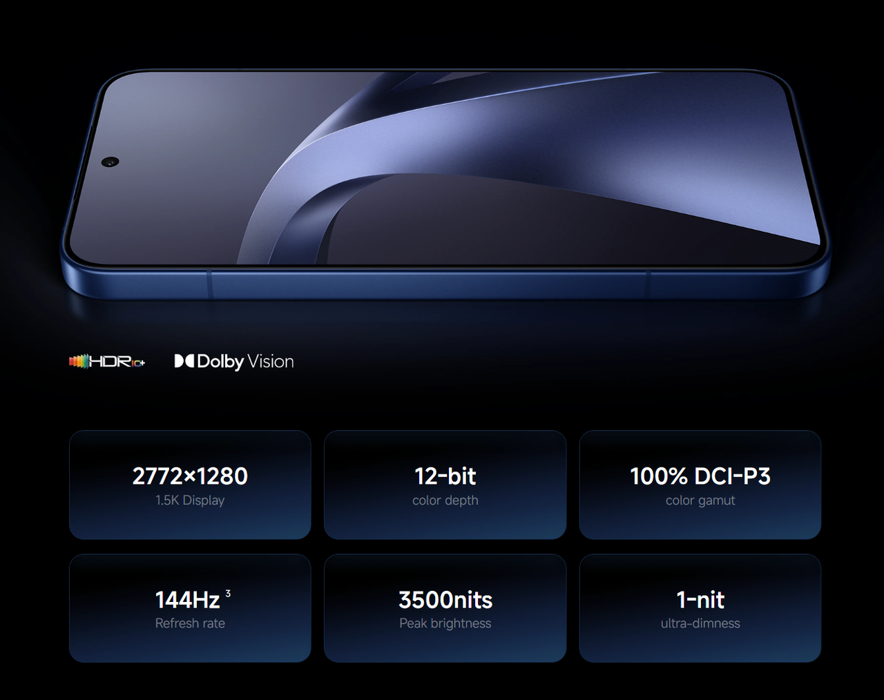 Immersive 6.83-inch 144Hz AMOLED Display