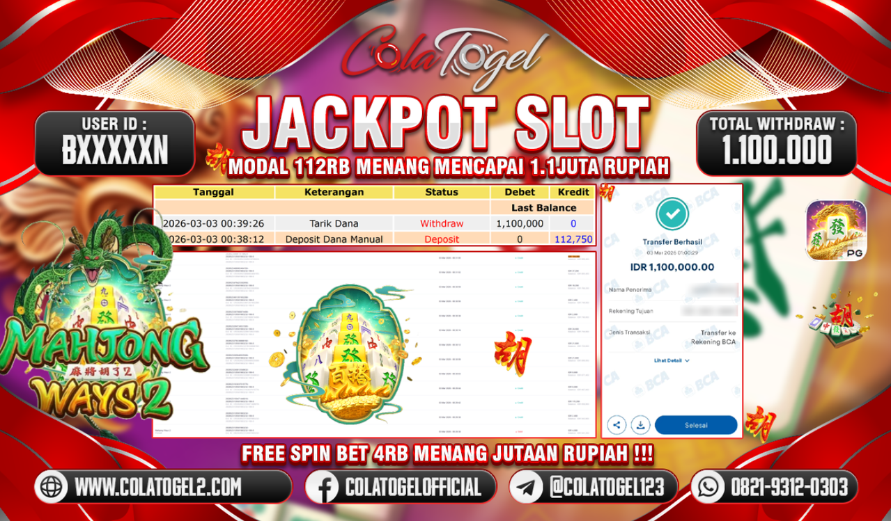 JACKPOT SLOT GACORR!!