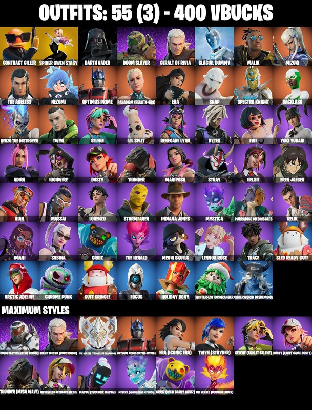 skins comp