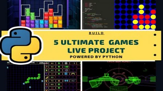 Master Python - New 5 Ultimate Games Project 2020