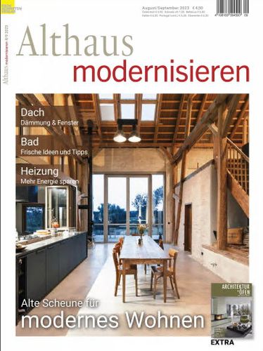 Cover: Althaus Modernisieren Magazin No 09 August-September 2023