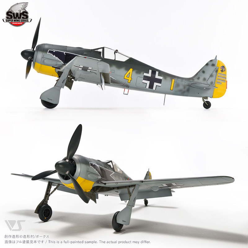 1/32 - Focke-Wulf Fw.190A-3/4/5/6/7/8 Würger & D-9 Dora by Zoukei