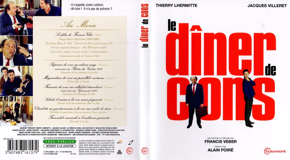 Re: Blbec k večeři / Diner de cons, Le (1998)