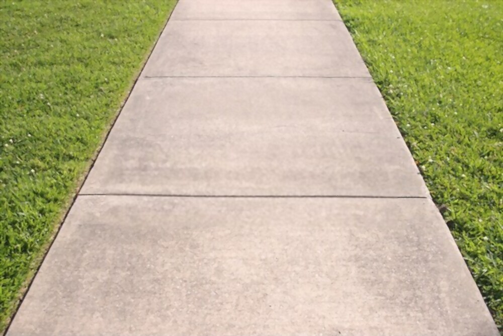 concrete footpath cost