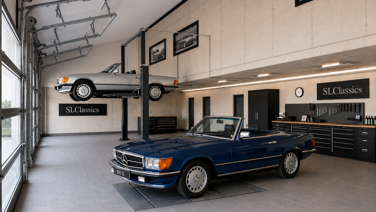 SL-Classics Showroom Mercedes-Benz Klassiker