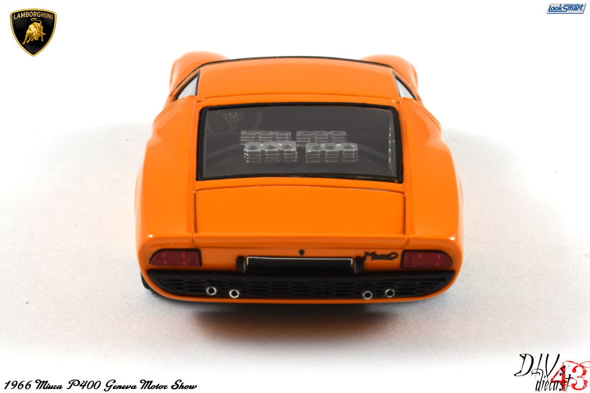 Lamborghini Miura Geneva Motor Show 1966 Orange LooKSmart (4)