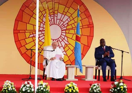 Papa Francesco in Repubblica Democratica del Congo: “Giù le mani dall’Africa!” dans Articoli di Giornali e News Papa-Francesco-durante-il-discorso-alle-autorit-diplomatiche-giardino-del-Palais-des-Nations