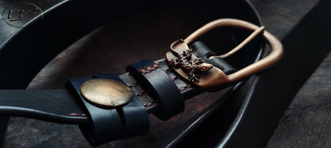 пряжка геккон бронза1,3