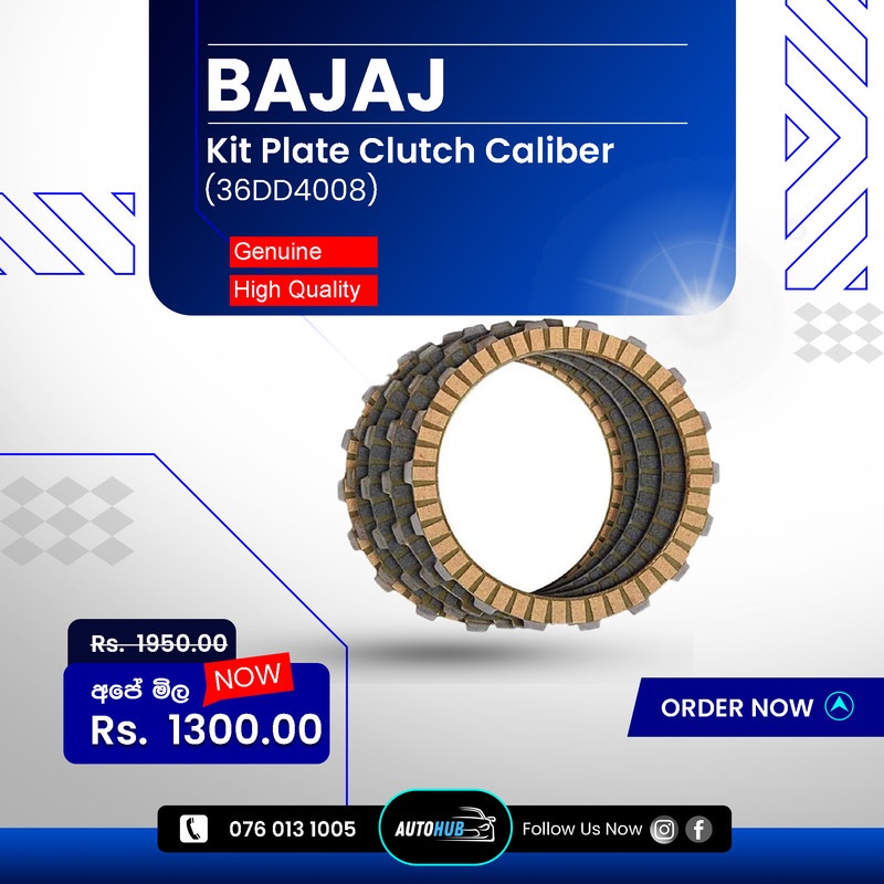 KIT PLATE CLUTCH CALIBER