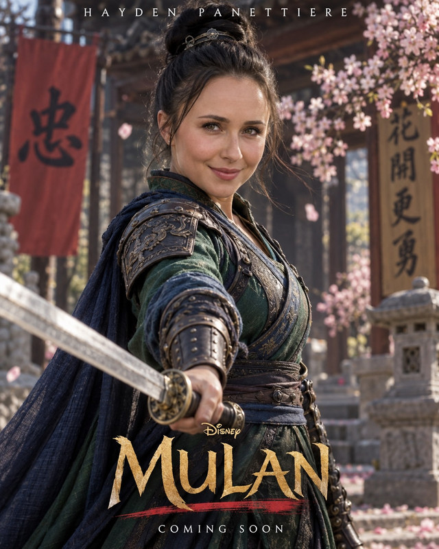 Hayden Panetierre Mulan