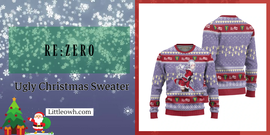 27 Anime Ugly Christmas Sweaters For Otaku In Holiday Season