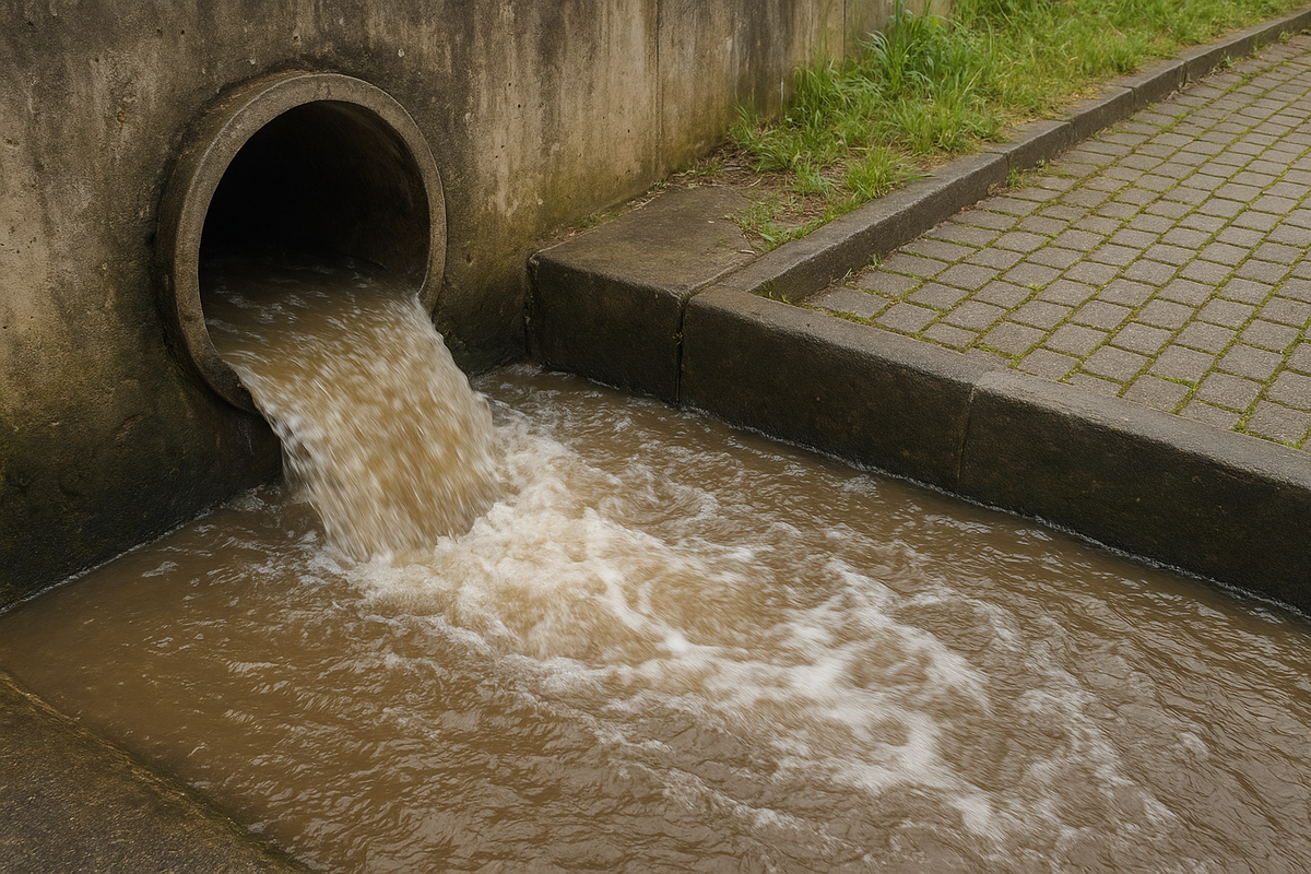 Limpeza de Águas Pluviais