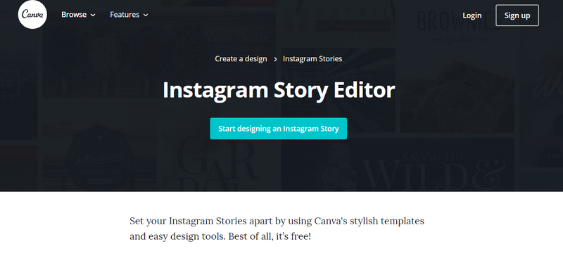 Canva instagram tool