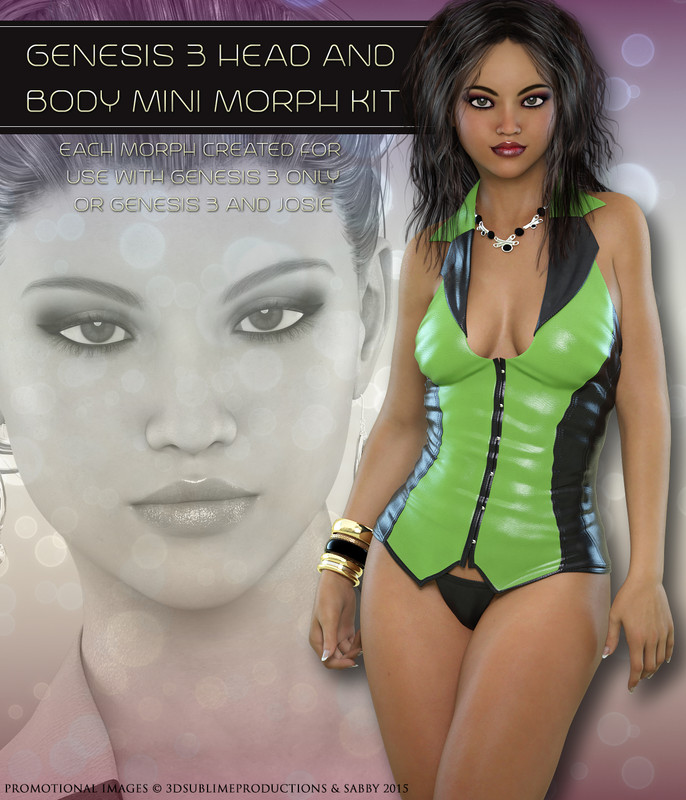 Shaped Sublime - Genesis 3 Head & Body Shapes Kit