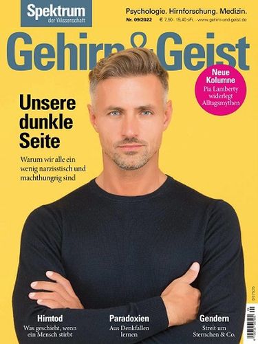 Cover: Spektrum Gehirn und Geist Magazin No 09 September 2022