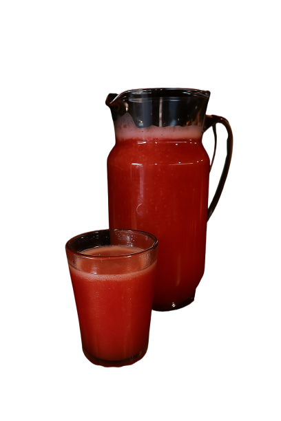 jugo personal de frutilla