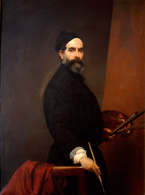 Francesco-Hayez-Autoritratto-a-cinquantasette-anni-1848