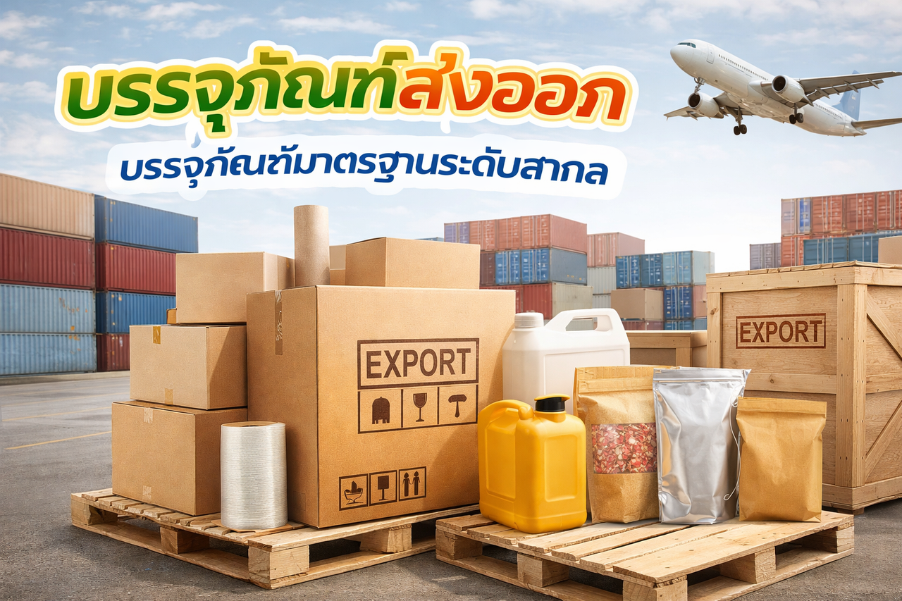 บรรจุภัณฑ์ส่งออก