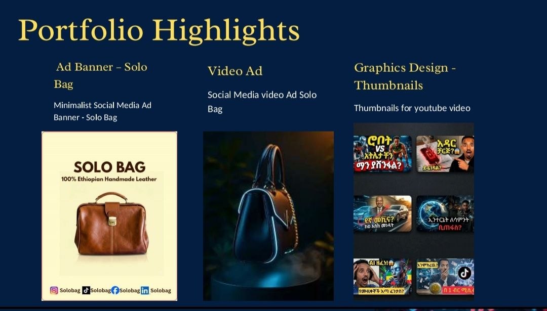 Solo Bags & Habesha Brew Campaign Showcase