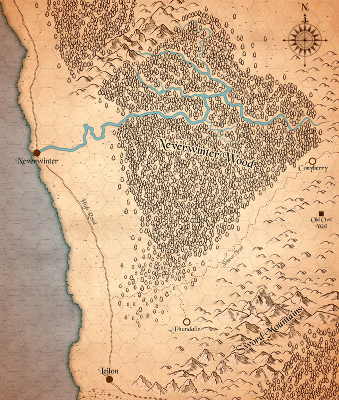 Map from Gundren