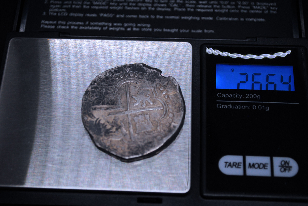 8 Reales (SF). Felipe II. Potosí (RL) 8-R-1573-98-SF-Potosi-RL-W