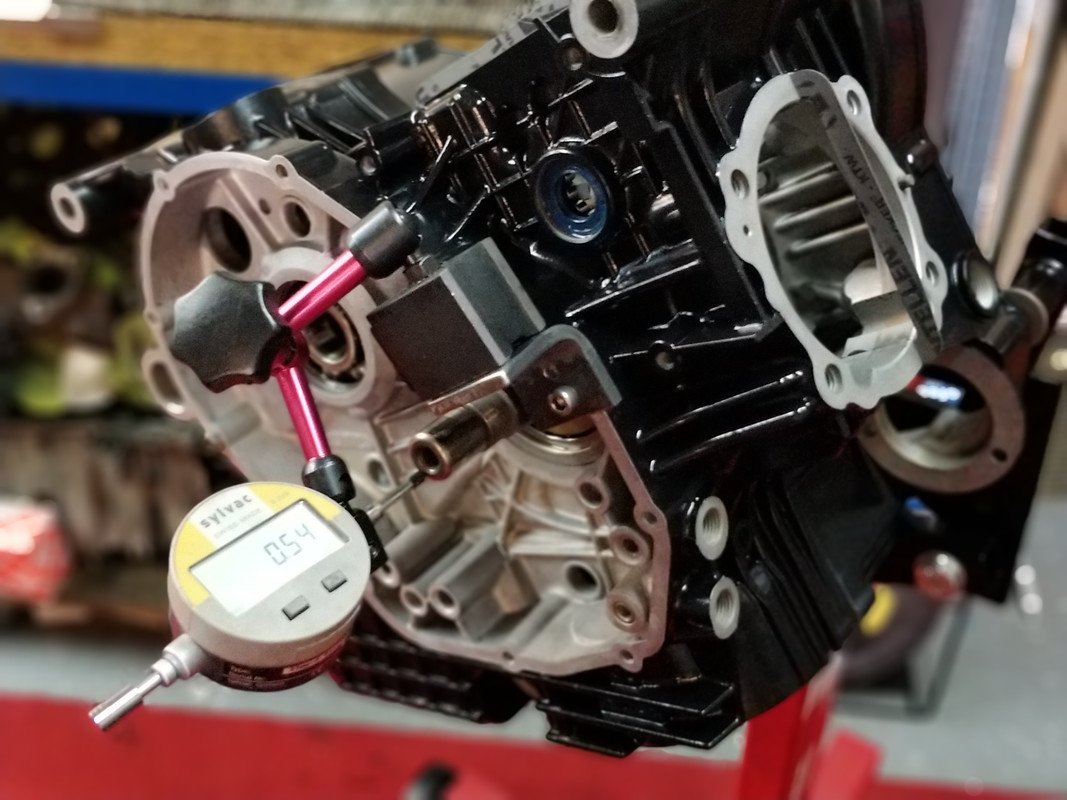 mesure du jeu pour calage lateral-précontrainte roulement de vil