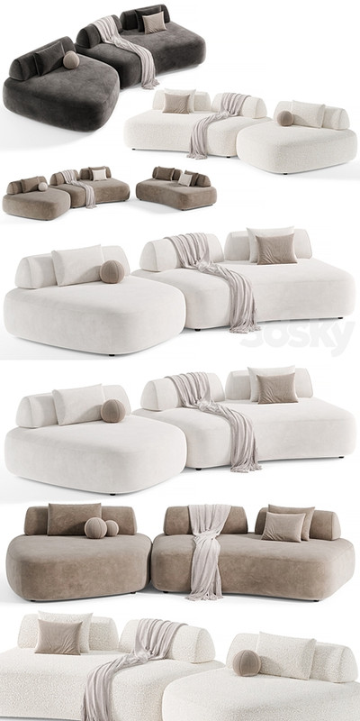 Sofa Residenza Modern Modular Sofa By Eichholtz