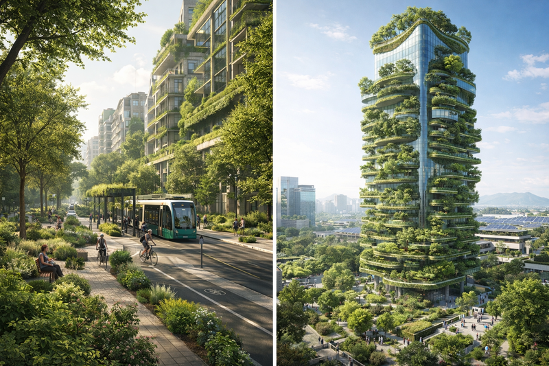 Visualisation de la capital pour 2040