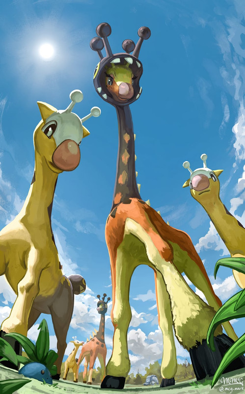oddish-girafarig-donphan-and-farigiraf-p