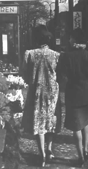 La mujer berlinesa era una de las mejores vestidas antes y durante la guerra, competía con las parisinas y tuvo pocas carestías hasta mediados de 1943