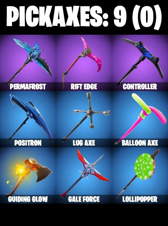 pickaxes comp