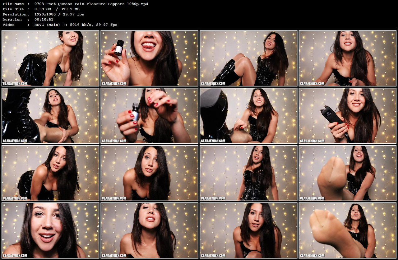 0703 Feet Queens Pain Pleasure Poppers 1080p mp4