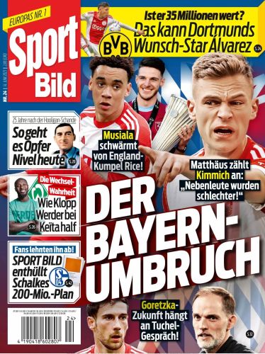 Cover: Sport Bild Magazin No 24 vom 14  Juni 2023