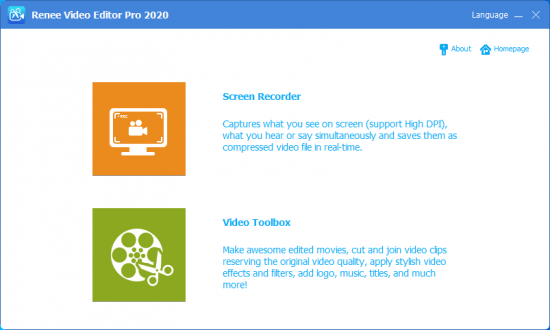 Renee Video Editor Pro 2022.02.28.56 Multilingual