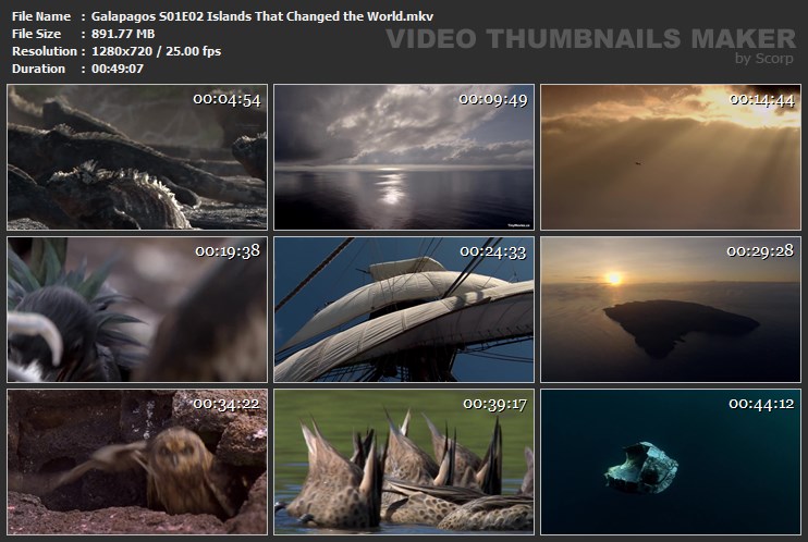Galapagos S01E02 Islands That Changed the World.mkv