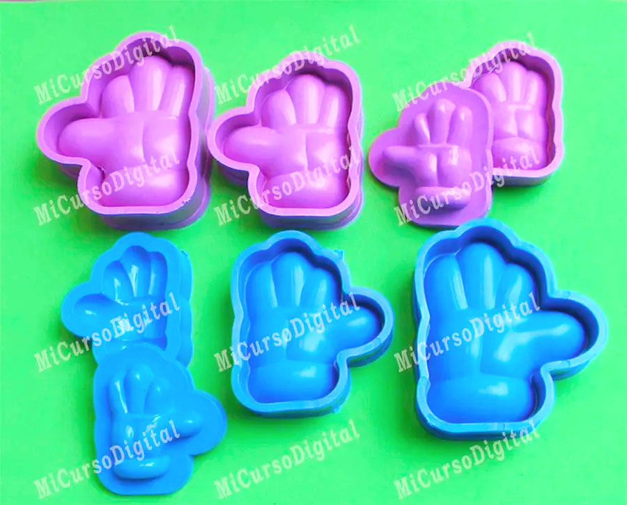 Moldes Para Foami guantes disney fomi termoformar goma eva