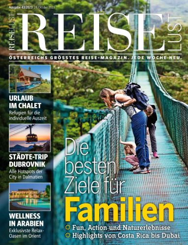 Cover: ReiseLust Magazin No 43 vom 24  Oktober 2023
