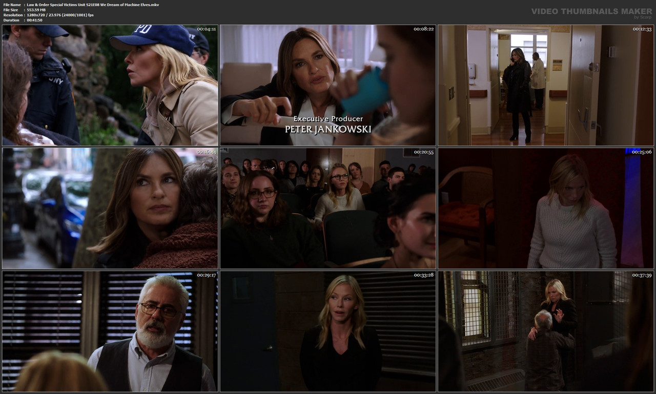 Law & Order Special Victims Unit S21E08 We Dream of Machine Elves.mkv